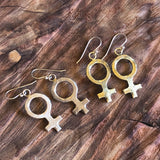 Feminist Earrings by Heliotrope