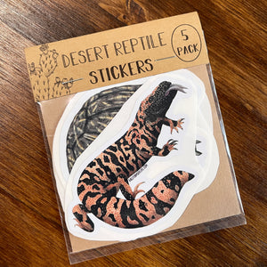 Sonoran Desert Critters Sticker Set by Aall Forms of Life