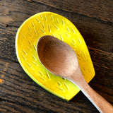Spoon Rest by Crooked Tree Ceramics.