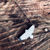 Silver Hawk Necklace by High and Dry