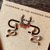 Tiny Snake Coiled Earrings by High & Dry Jewelry