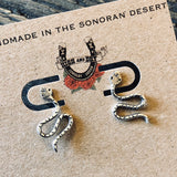 Tiny Snake Coiled Earrings by High & Dry Jewelry