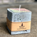 Soy Candle in Concrete Cube