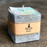 Soy Candle in Concrete Cube