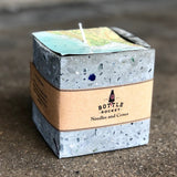 Soy Candle in Concrete Cube