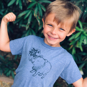 Jave-a Nice Day Kid & Toddler Tee by Joe Quarnberg