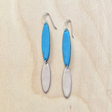 Enameled Two-Piece Earrings by Little Toro Designs