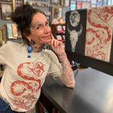 Braided Snake Tee by Rachael Rios