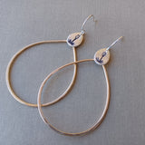 Mixed Metal Hoops by Cactus Bloom Design