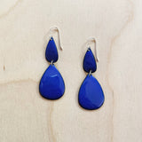 Enameled Two-Piece Earrings by Little Toro Designs