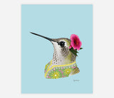 Dapper Animal Art Prints 8X10