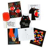 "Go For It" postcard pack*