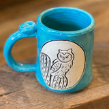 Carved Mugs by Crooked Tree Ceramics