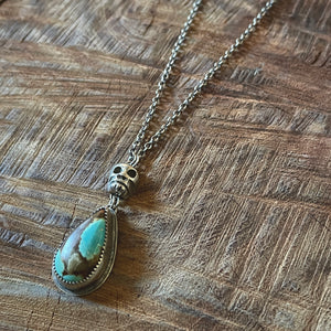 Turquoise Teardrop Necklaces
