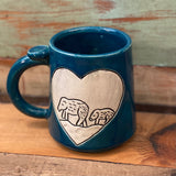 Carved Mugs by Crooked Tree Ceramics