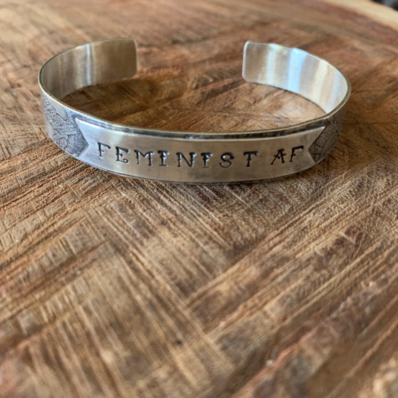 Feminist AF Cuff by High and Dry*