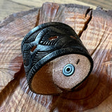 Leather Cuffs by Monster Booty Threads