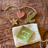 Handmade Ceramic Ornaments by Spring + Vine