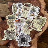 Vinyl Stickers by Marcy Ellis