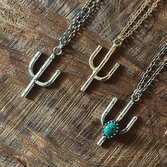 Saguaro Necklaces by High & Dry Jewelry