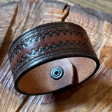 Leather Cuffs by Monster Booty Threads