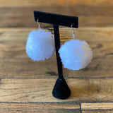 Vintage Pom Pom Earrings by Monster Booty Threads