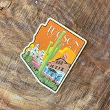Retro Tucson Stickers