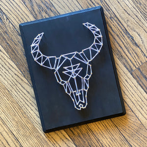 Cow Skulls by String & Stencil*