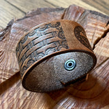 Leather Cuffs by Monster Booty Threads