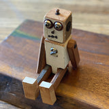 Reclaimed Wood Robots by Isaac Lange