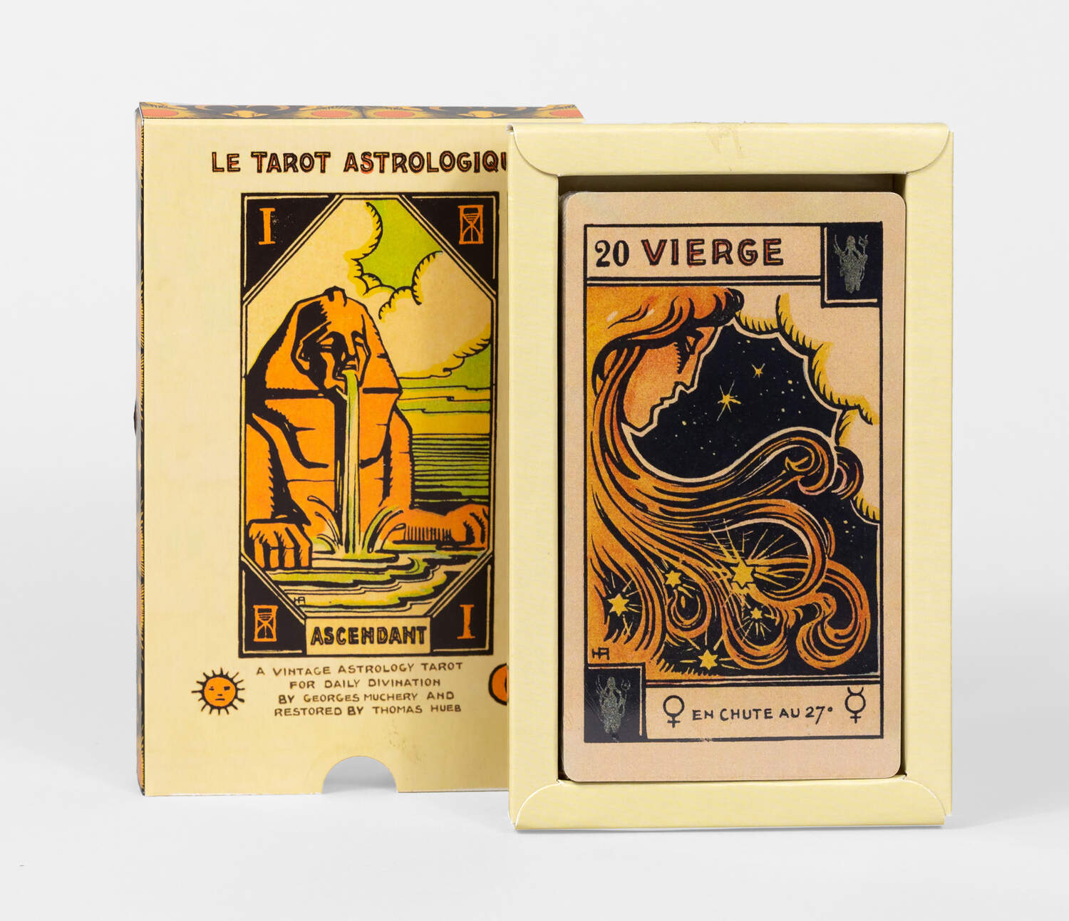 Le tarot astrologique - 48 cartes divinatoires de Georges Muchery