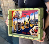 Handmade Trays with Vintage Hardware
